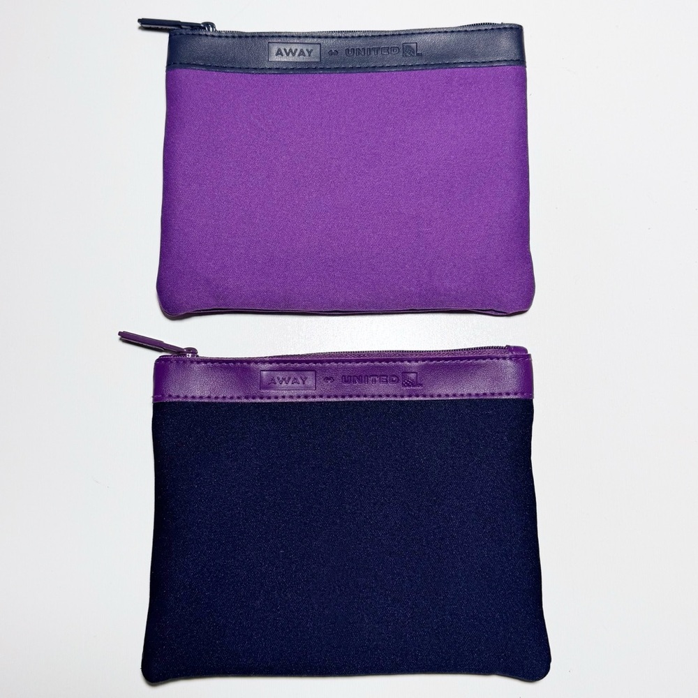 Away x United Small Zip Pouches Set of Two